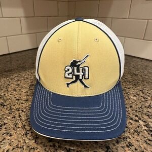 241 Baseball League Deltaville Virginia Hat Cap Stretch Fit S/M 6 7/8 - 7 3/8